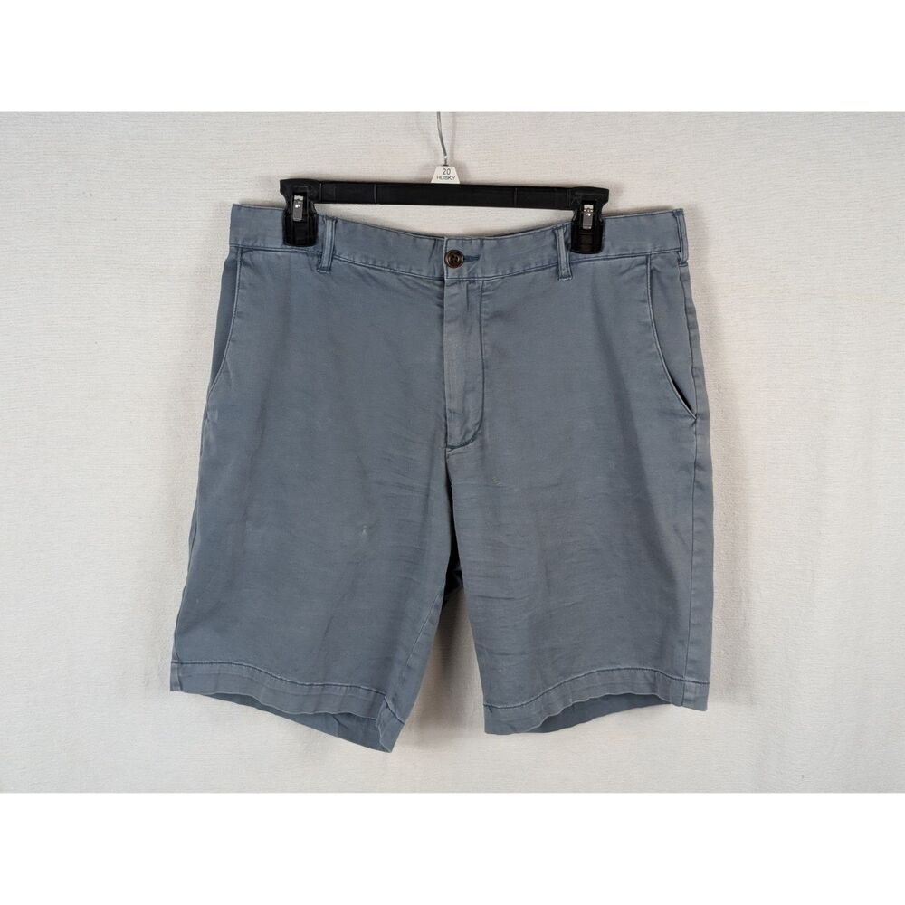 Faherty Coastline Chino Shorts Blue Men's Size 32